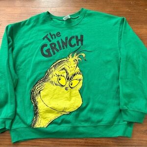 The grinch ugly Christmas sweatshirts XXL
